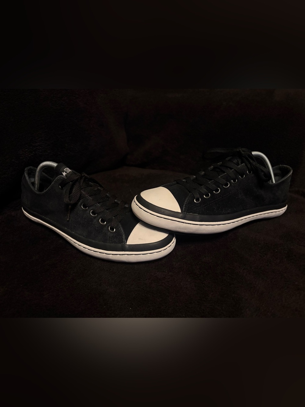Converse Premiere All Star Low Black White Sneakers Men's 9 GUC